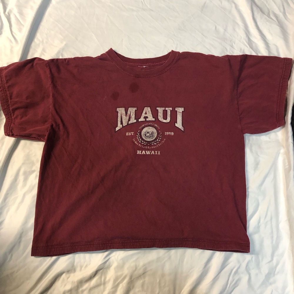 Cropped Maui tshirt
